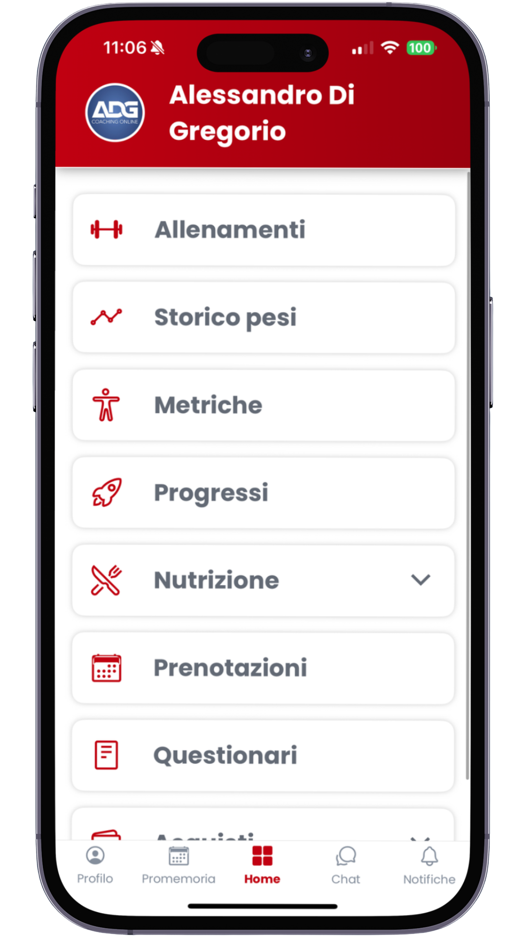 La tua app, il tuo percorso